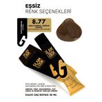 glam look 8.77 Kumral Yoğun Kahve Light Chocolate Coffee Glamlook Saç Boyası