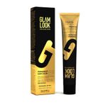 GLAM LOOK Kalıcı Saç Boyası/Koyu Kumral Küllü İrize 6.12 100 ML