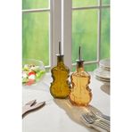 Glamis Selen Concept Keman Model El Yapımı Cam Yağdanlık 2'li Set - Çok Renkli - 200 ml