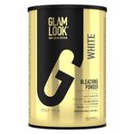 GLAMLOOK White | Beyaz Toz Açıcı 500 gr. | Profesyonel Yüksek Açma Gücü | Zarar Vermeyen Nemlendirici Formül | Evde ve Kuaför Kullanımına Uygun Saç Rengi Açıcı Toz