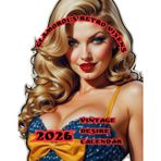 Glamorous Retro Vixens: 2026 Vintage Desire Calendar