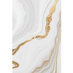 Glamorous White and Gold Marble Grid Notebook: Luxe Graph Paper Journal for Students: 6x9 Inches Premium Grid Pages, Elegant Marble Cover Design