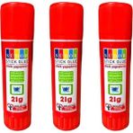 Glanart 21 gr Stick Yapıştırıcı 3 Lü Südor - 1 Adet - Beyaz