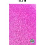 Glanart 50X70 cm Simli Fon Kartonu 1 Adet - Pembe