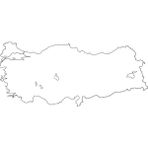 Glanart A3 Boy Dilsiz Türkiye Haritası 10 Adet 1 Adet Ölçüler ve Renk Bilgisi