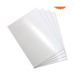 Glanart Amerikan Bristol Kartonu 50X70 cm 5 Adet 230 gr Çift Taraflı Parlak Mat Yüzeyli 50*70 Biristol Kağıt - Beyaz - 1 Adet