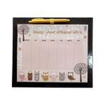 Glanart Günlük Haftalık Planlayıcı 60 Yaprak Mausepad Tipi Tükenmez Kalemli