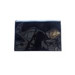 Glanart plastik fermuarlı a4 boy ödev dosyası 1 adet (23x33 cm) siyah