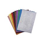 Glanart Simli Eva 20X30 cm Karışık 10 Renk A4 Boy