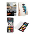 GLANCE Art-X Premium 12'li Sulu Boya A5 200 GR SPR Mix Media Pad 20 YP