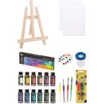 Glance Rich Master Mix 60 cc Akrilik 12'li Başlangıç Set Masaüstü Şövale Özellikli