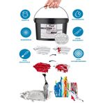Glance Rölyef Pasta 3,5 KG Büyük Kova Beyaz