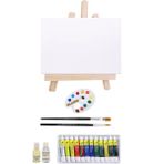 Glance Yağlı Boya Seti 25x35 cm Tuval ve Aksesuarlar ile Sanatçılar için Ekonomik Çözüm