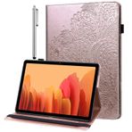 GLANDOTU Google Pixel Tablet 2023 için kılıf, Stylus ve kalem tutuculu koruyucu kılıf - Ultra İnce Flip PU Deri Cover Case Google Pixel Tablet için Kılıf (gül altın)
