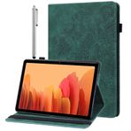 GLANDOTU Samsung Galaxy Tab A 9.7 inç T550N / T555N için Kılıf Tablet Koruyucu Kılıf Stylus Kalemli - Ultra İnce Dik Durma Fonksiyonu Flip Cover PU Deri Samsung Galaxy Tab A SM-T550 Kılıf (Yeşil)