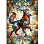 Glasfenster-Hunde: Kaleidoskop der Farben