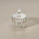 Glass In Love Brasilia 17 cm Şeffaf Cam Kurabiyelik