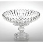 glass in love Brasilia Ayaklı Cam Meyvelik / Sunum Tabağı (28CM)