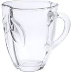 Glass In Love Cam Elma Desenli Kupa 190 ml – 6 Parça - Şeffaf Cam Bardak – Modern Tasarım- 3M300159