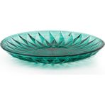 Glass In Love Cam Pasta Tabağı 4’lü – 17 Cm, Şeffaf Cam, Modern Tasarım