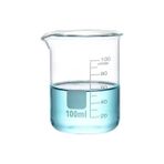 Glass Rose 100ml Cam Beher (100ml Cam Beher) - 4 Adet