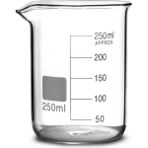 Glass Rose 250ml Cam Beher (250ml Cam Beher) - 2 Adet