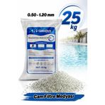 Glassberk Cam Filtre Medyası (0.50-1.20 mm) 25 Kg Havuz Filitre Temizleme Su Arıtma Filtrasyon Filtreleme Kumu