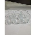 Glassco Cam 6'lı Yuvarlak Shot Bardağı Soju Shot Bardakları Seti Aşk Sanat