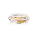 Glasslock D-MPCB035 490 ml Yuvarlak Cam Plus Saklama Kabı