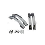 GLASSMAKRO Duşakabin Ay Kulp 14-16 CM Ayarlı Krom Duşakabin Cam Kapı Kulpu