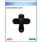 glassmakro Pvc Kapı Pencere Pimapen Balkon Kapısı Çocuk Emniyet Kilidi Hırsız Güvenlik Çekmeli Metal Siyah