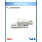 glassmakro Pvc Kapı Pencere Pimapen Balkon Kapısı Çocuk Emniyet Kilidi Hırsız Güvenlik Pimli Metal Beyaz