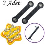 GLASWEN 2 Adet Beşik Sallama Aparatı Siyah 14.5 Cm