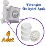 Glaswen 4 Adet Beyaz Eşya Çamaşır Bulaşık Makinası Buzdolabı Yükseltici Titreşim Ayağı Altlığı Ayaklığı Gürültü Önleyici
