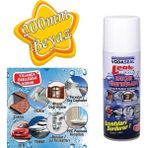 Glaswen Leak Fix Su Geçirmez Sızdırmaz Sızıntı Önleyici Kauçuk Kaplama Izolasyon Beyaz Sprey 200 ml