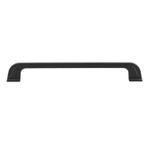 GLASWEN Peri Kulp 128 Mm Siyah Mutfak Kulpu Çekmece Dolap Kapak Kulbu Metal Mobilya Dolabı Kulpları