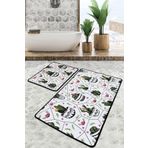 Glauce Banyo Halısı Djt 2li Set