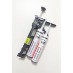 Glax Tools 2 Adet Beyaz Silikonize Mastik / Çekomastik / Duvar Çıtası Yapıştırıcı 2X480 Gr. + Glax Silikon Tabancası