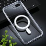 Glazef Şeffaf Magsafe Magnetik Kılıf Apple iPhone 7 Plus / 8 Plus Kablosuz Şarj Uyumluluğu, Darbe Emici - iPhone 8 Plus / 7 Plus