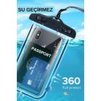 Glazef Yüksek Kaliteli Tüm Telefonlara Uyumlu Yağmur Su Geçirmez Waterproof Deniz Havuz Altı Telefon Kılıfı - Çok Renkli - Dİğer