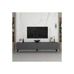Glazy Tv Ünitesi 210 Cm Gri
