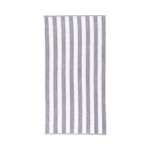 Gleam Atelier PLAJ HAVLUSU 75 * 150 CM%100 PAMUK BEYAZ-GRİ 70 x 150