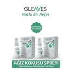 Gleaves Naturals 2li Ağız Kokusu Önleyici Nefes Tazeleyici Sprey (30 ml)
