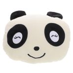 GLEAVI 1 adet sevimli panda pelüş araba koltuğu baş desteği, boyun desteği, konforlu sürüş için yastık, seyahat ve ev için yumuşak araba koltuğu baş desteği yastığı