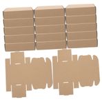 GLEAVI 20 Adet Oluklu uçak kutusu Kalın karton kutu Paketleme kutusu saklama kutusu Taşıma kutusu Uygun fiyatlı karton kutu ambalaj kutuları için kutular boş kutular Kağıt Khaki