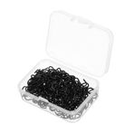 GLEAVI 200pcs Metal S Şeklinde Kancalar Asmak Takı Etiketleri Küpe Kolyeler Banyo Mutfak Yatak Odası Dolap Ofis Dekorasyonları