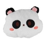 GLEAVI Kawaii Araba Koltuk Lomber Yastık Panda Tasarım Geri Destek Yastığı Peluş Peluş Hayvan Lomber Yastık Ofis Sandalyesi Kanepe Seyahat Yol Gezileri