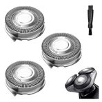 Gleway SH50/52 Yedek Kafa Bıçakları Philips Serisi 5000 Elektrikli Tıraş Makineleri, AquaTouch, PowerTouch, MultiPrecision Tıraş Kafaları Norelco 5300 5210 5100 5590 5660 PT730 AT830 Tıraş Makineleri için Uygun