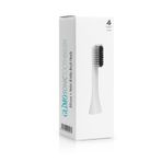 Glimo Nylon & Silicone Head 4 Şarjlı Diş Fırçası Başlığı White