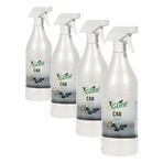 Glint Car 1 Litre%100 Bitkisel Çok Amaçlı Oto Temizleyici Araç Far Koltuk Paspas Temizleme Jant Parlatıcı (4 paketi)